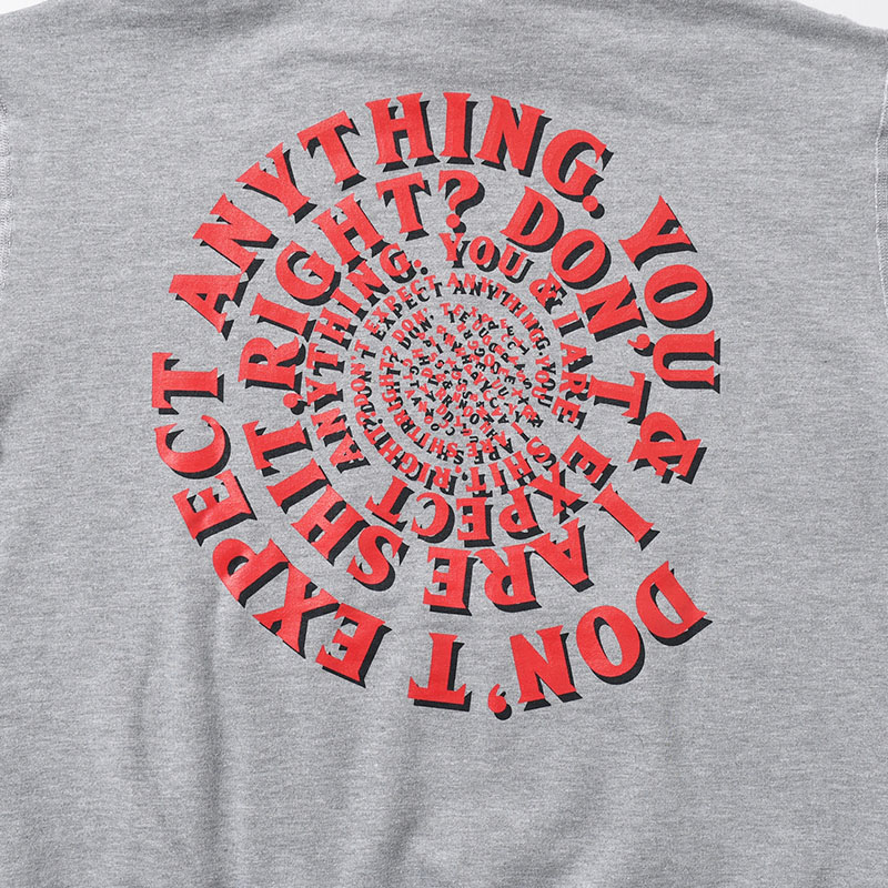 【期間限定:11/10(mon)～16(sun)】SHIT SWEAT HOODIE -2.COLOR-