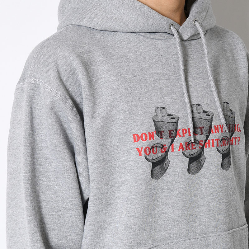 【期間限定:11/10(mon)～16(sun)】SHIT SWEAT HOODIE -2.COLOR-