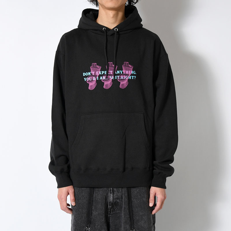 【期間限定:11/10(mon)～16(sun)】SHIT SWEAT HOODIE -2.COLOR-