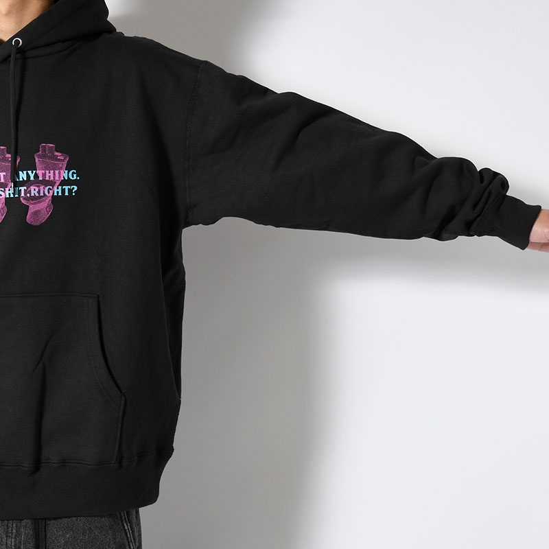 【期間限定:11/10(mon)～16(sun)】SHIT SWEAT HOODIE -2.COLOR-