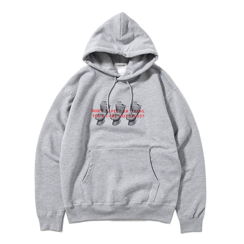【期間限定:11/10(mon)～16(sun)】SHIT SWEAT HOODIE -2.COLOR-(GRAY)