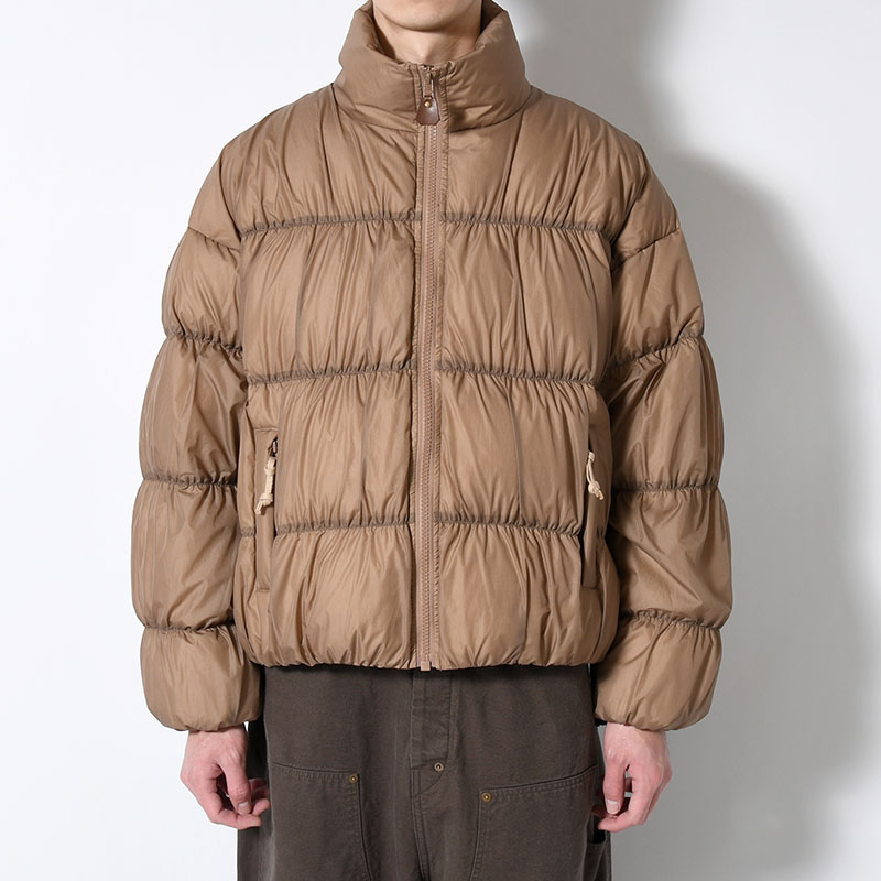 MANUAL DOWN JACKET -GREIGE-