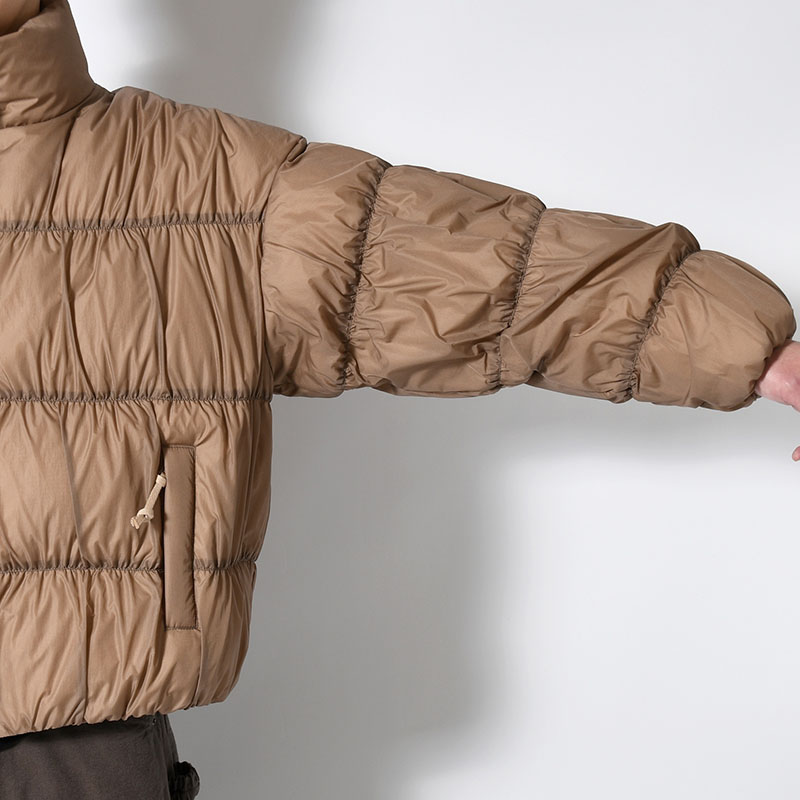MANUAL DOWN JACKET -GREIGE-