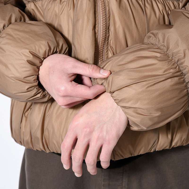 MANUAL DOWN JACKET -GREIGE-