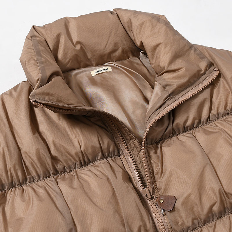 MANUAL DOWN JACKET -GREIGE-