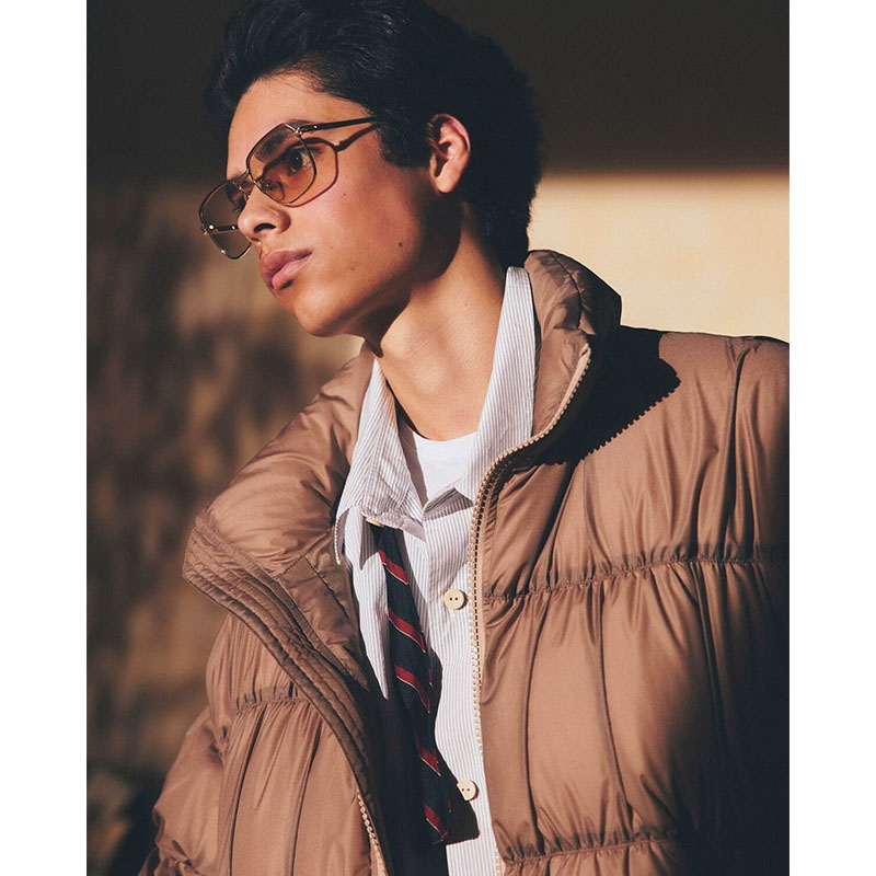 MANUAL DOWN JACKET -GREIGE-