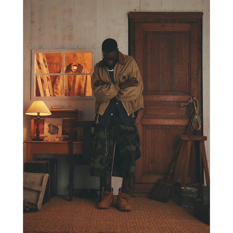 "KINCHAKU" CAMO TRUNKS -CAMO-