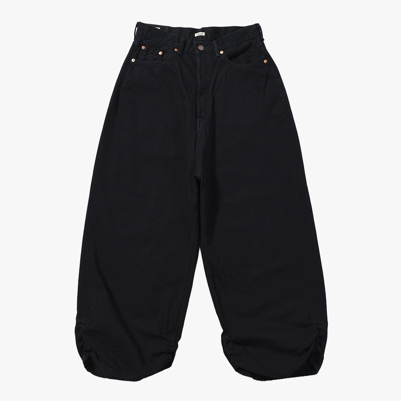 FRESH MAN DENIM WIDE PANTS by EDWIN "OW" -BLACK-