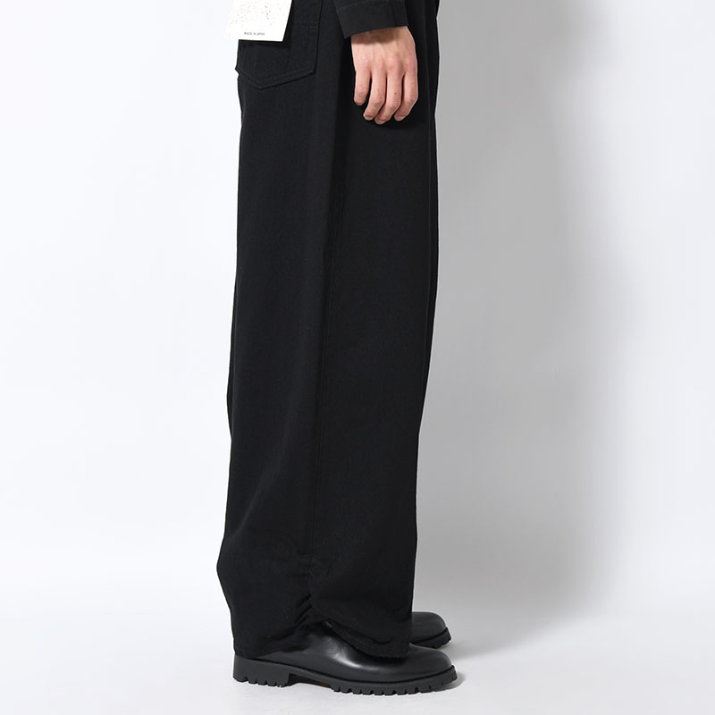 FRESH MAN DENIM WIDE PANTS by EDWIN "OW" -BLACK-