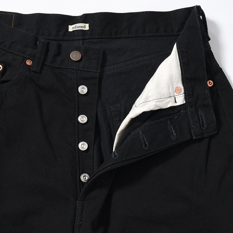 FRESH MAN DENIM WIDE PANTS by EDWIN "OW" -BLACK-