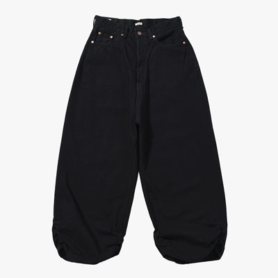 FRESH MAN DENIM WIDE PANTS by EDWIN "OW" -BLACK-