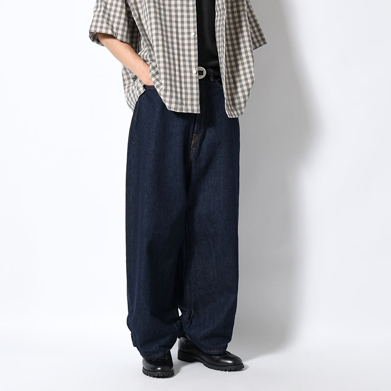FRESH MAN DENIM WIDE PANTS by EDWIN "OW" -INDIGO-