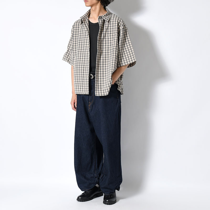 FRESH MAN DENIM WIDE PANTS by EDWIN "OW" -INDIGO-