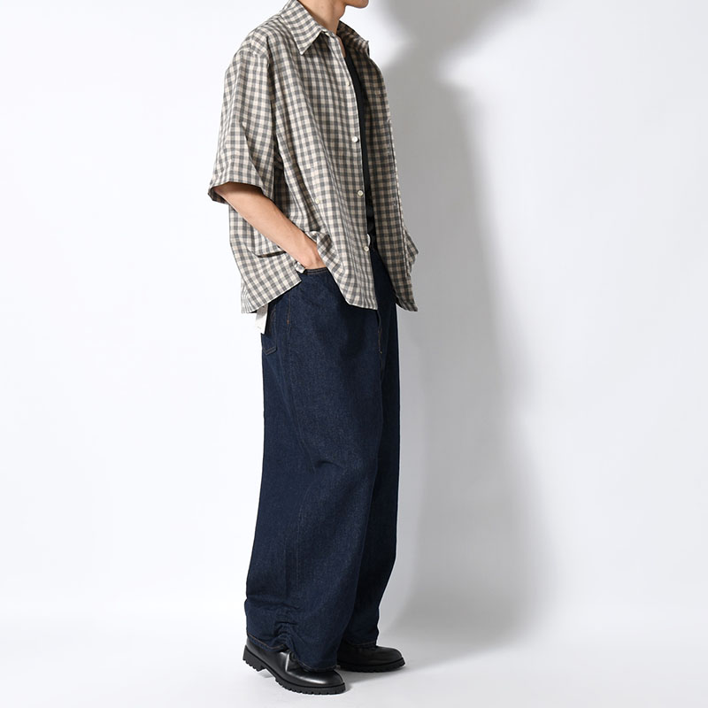 FRESH MAN DENIM WIDE PANTS by EDWIN "OW" -INDIGO-