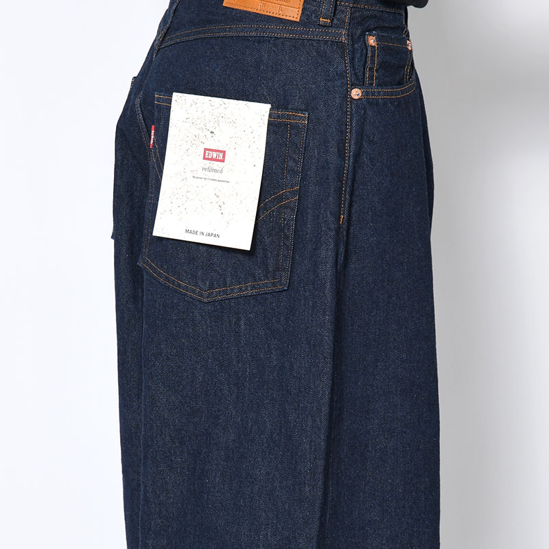 FRESH MAN DENIM WIDE PANTS by EDWIN "OW" -INDIGO-