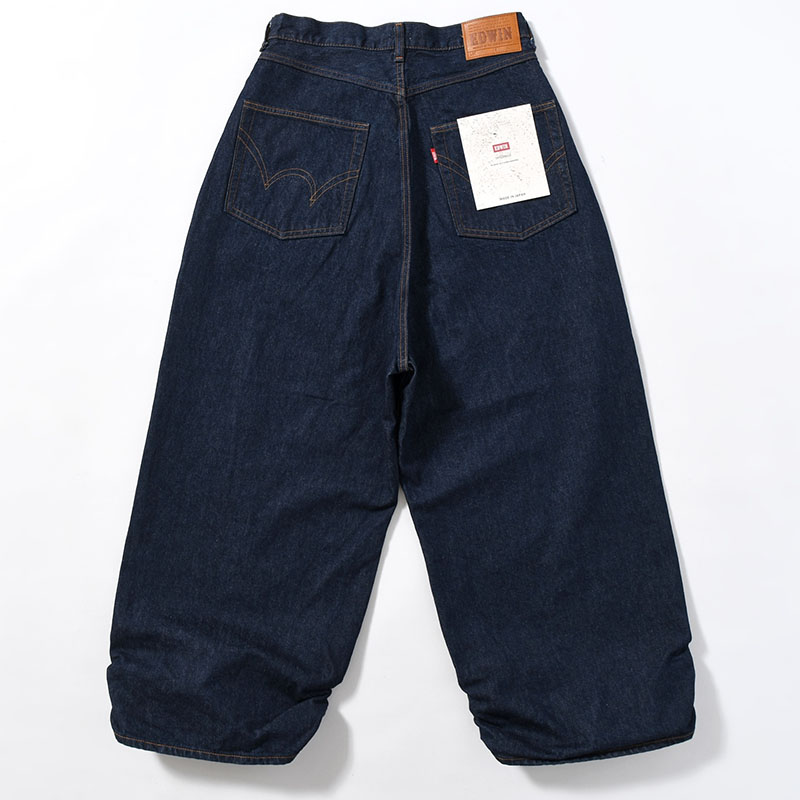 FRESH MAN DENIM WIDE PANTS by EDWIN "OW" -INDIGO-