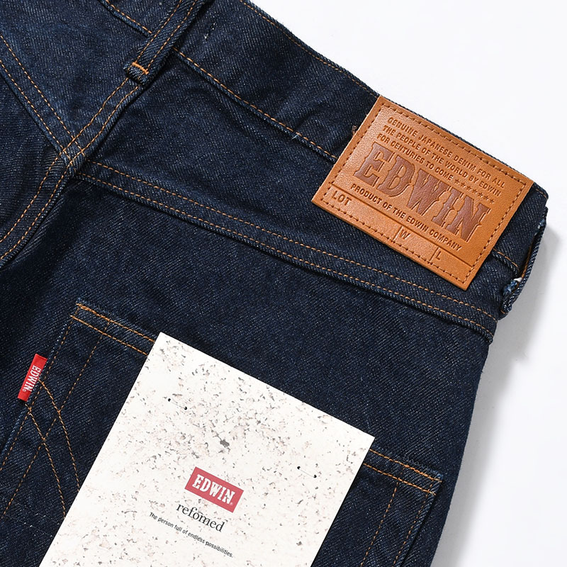 FRESH MAN DENIM WIDE PANTS by EDWIN "OW" -INDIGO-