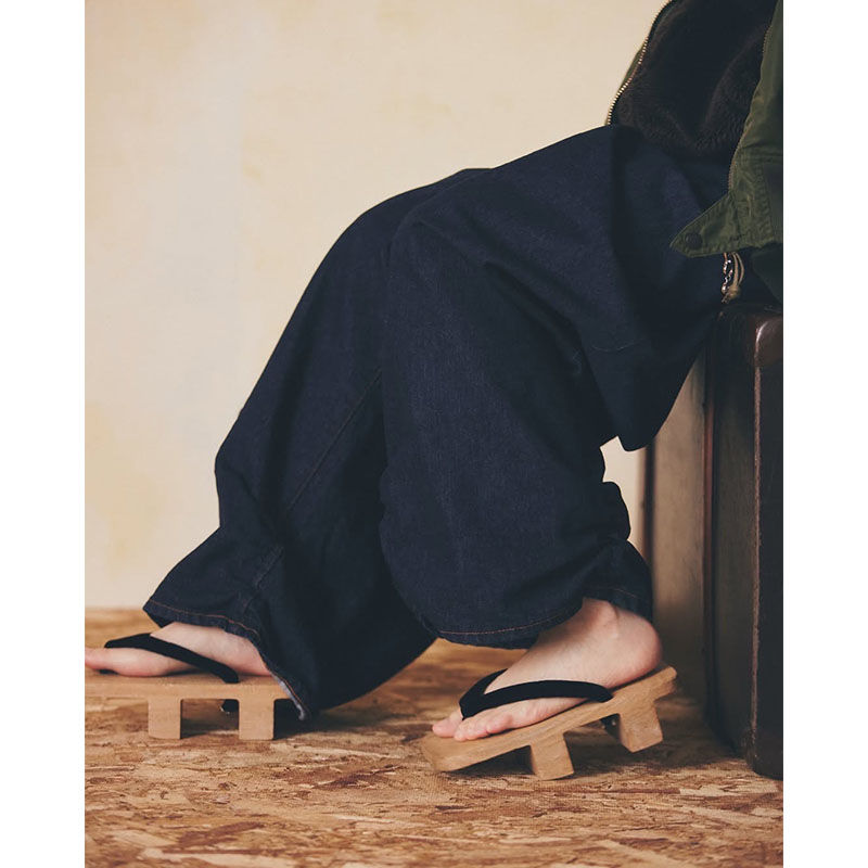 FRESH MAN DENIM WIDE PANTS by EDWIN "OW" -INDIGO-