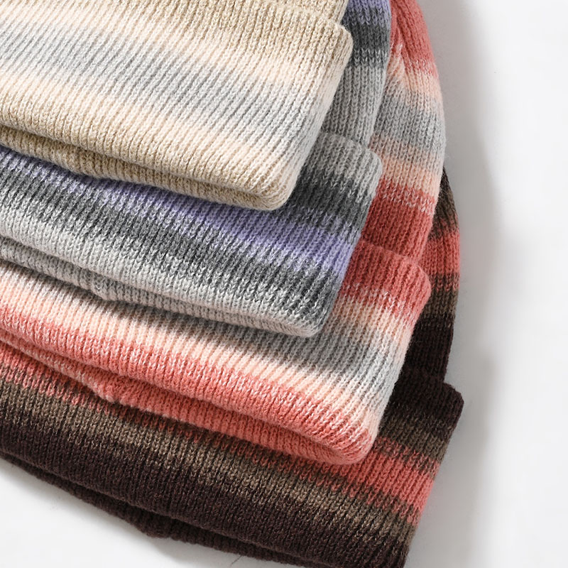 REVERSIBLE OMBRE BD KNIT CAP -4.COLOR-