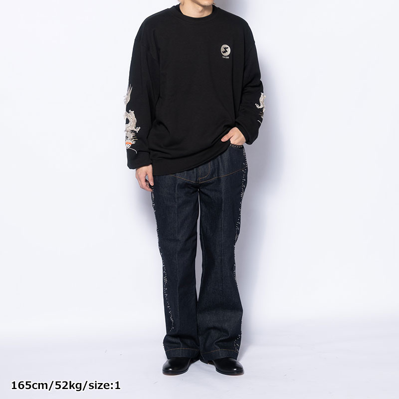 DRAGON FRINGE CREW -3.COLOR-