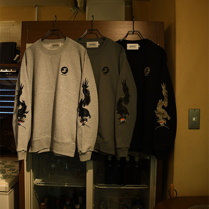 DRAGON FRINGE CREW -3.COLOR-