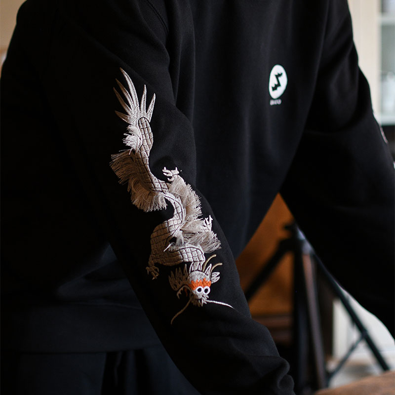 DRAGON FRINGE CREW -3.COLOR-