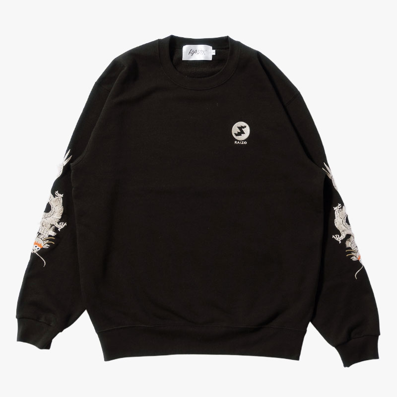 DRAGON FRINGE CREW -3.COLOR-(BLACK)
