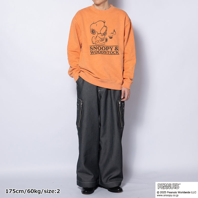 PEANUTS JAZZ CREW -3.COLOR-