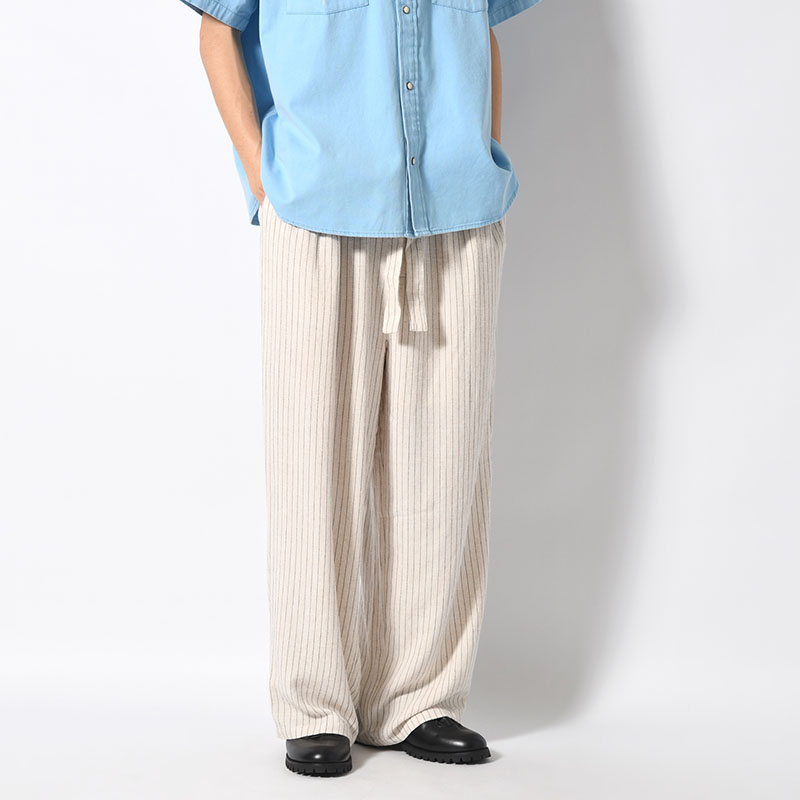 LINEN TUCK PT -3.COLOR-