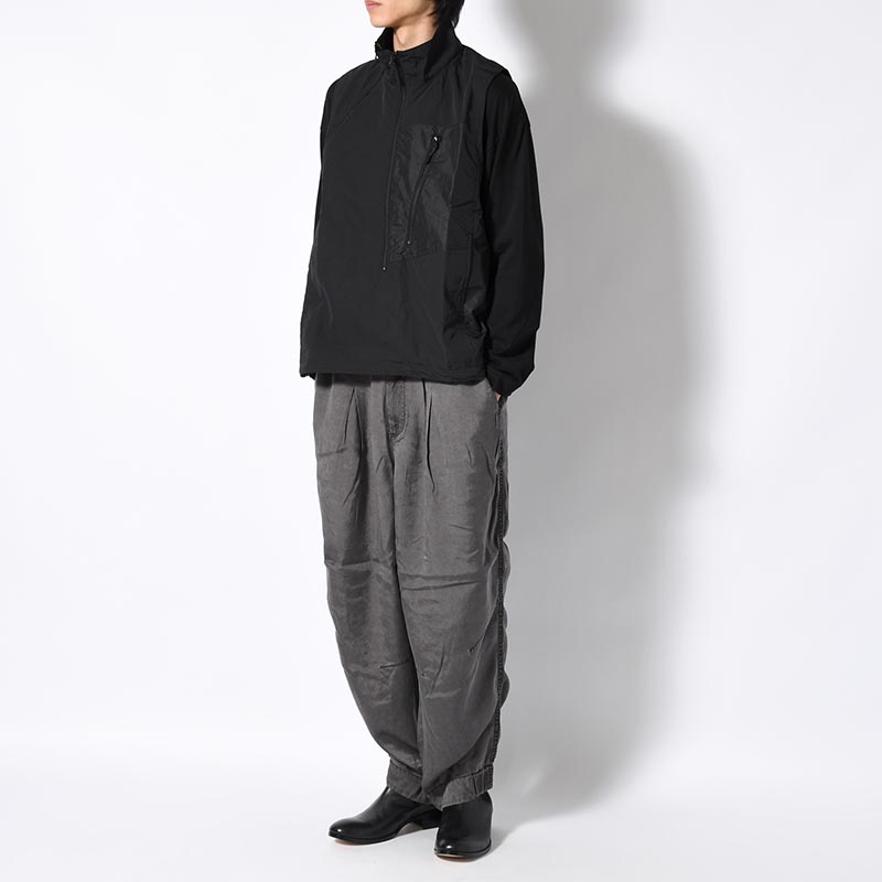 KUNG-FU TUCK PANTS Pigment Cloth -SUMI-