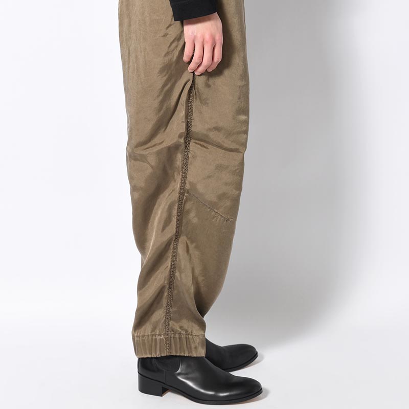 KUNG-FU TUCK PANTS Pigment Cloth -KHAKI-