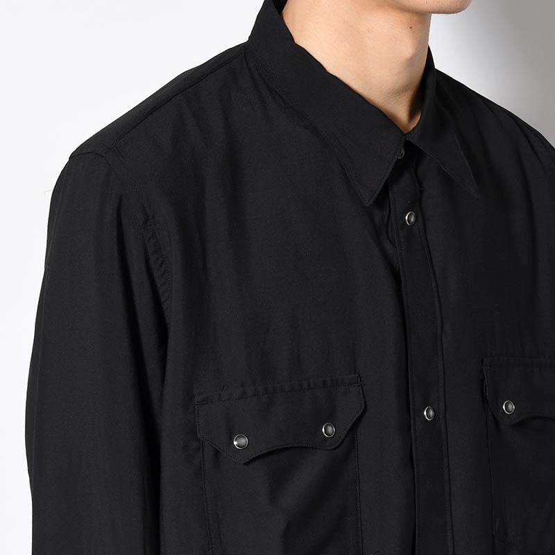 WESTERN SHIRTS Type Chambray -BLACK-