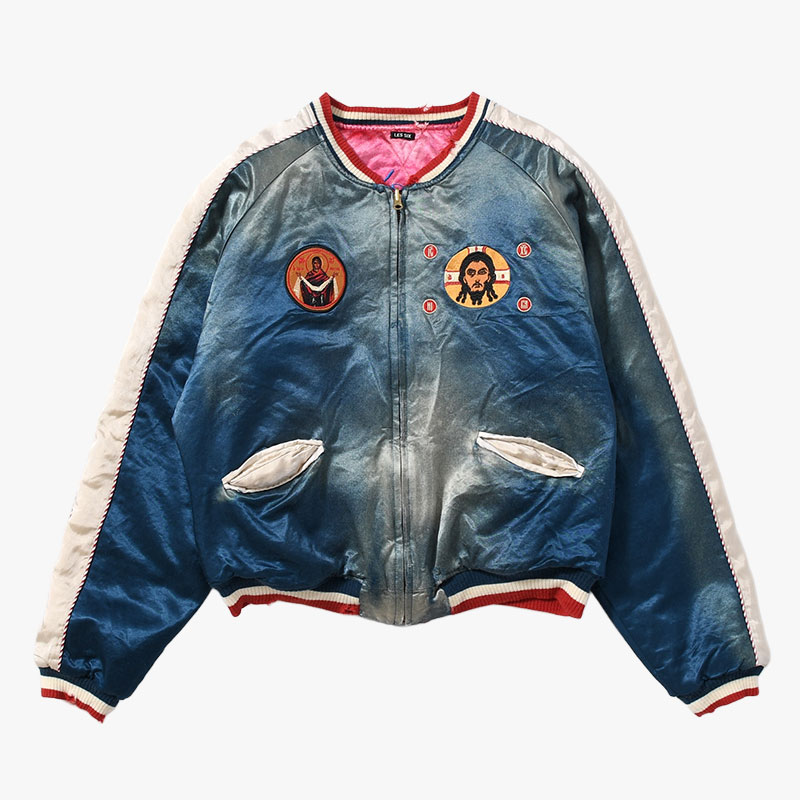 ORTHODOX REBEL SOUVENIR JACKET -BLUE/RED-