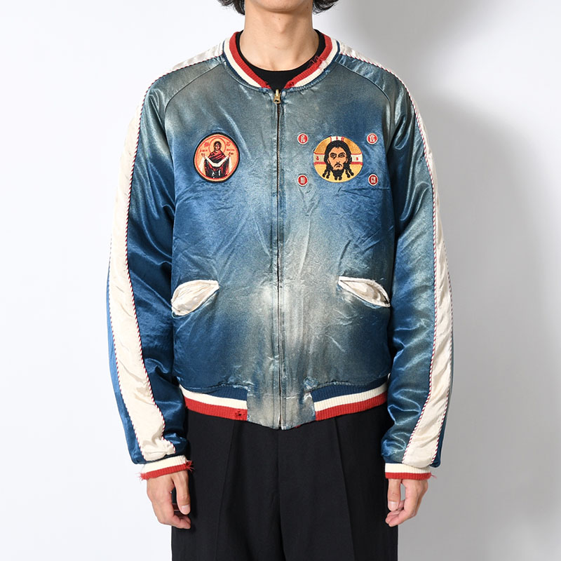 ORTHODOX REBEL SOUVENIR JACKET -BLUE/RED-