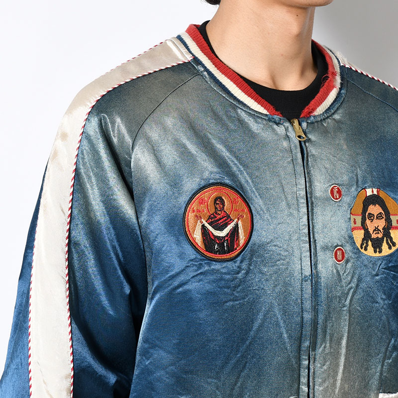ORTHODOX REBEL SOUVENIR JACKET -BLUE/RED-