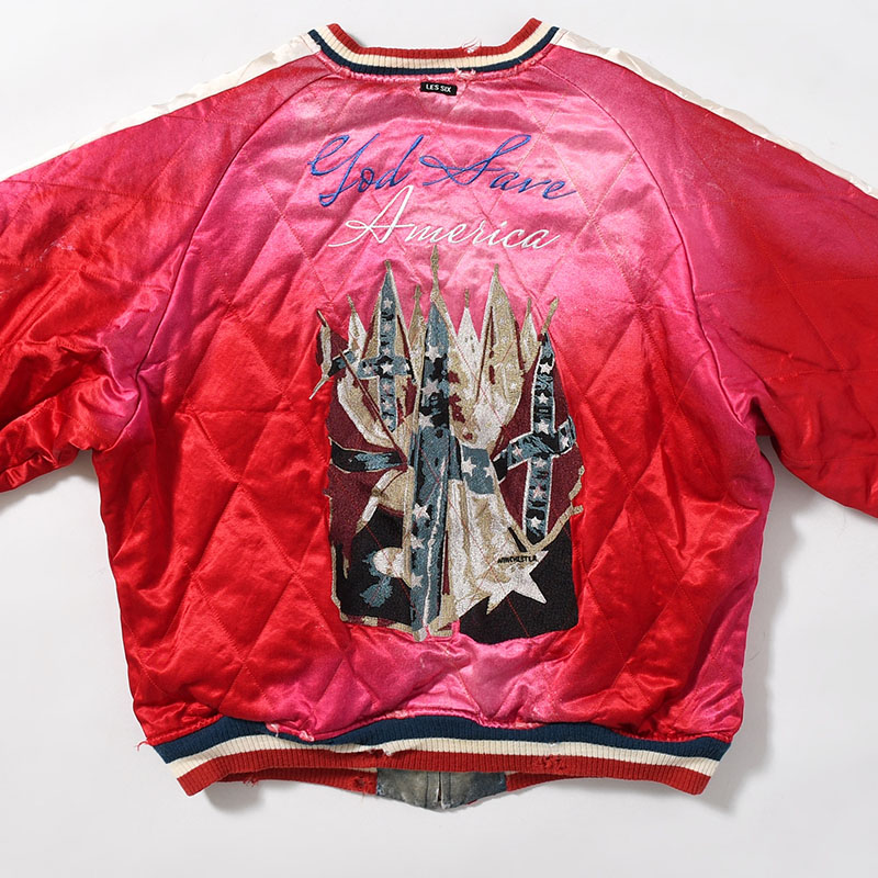 ORTHODOX REBEL SOUVENIR JACKET -BLUE/RED-