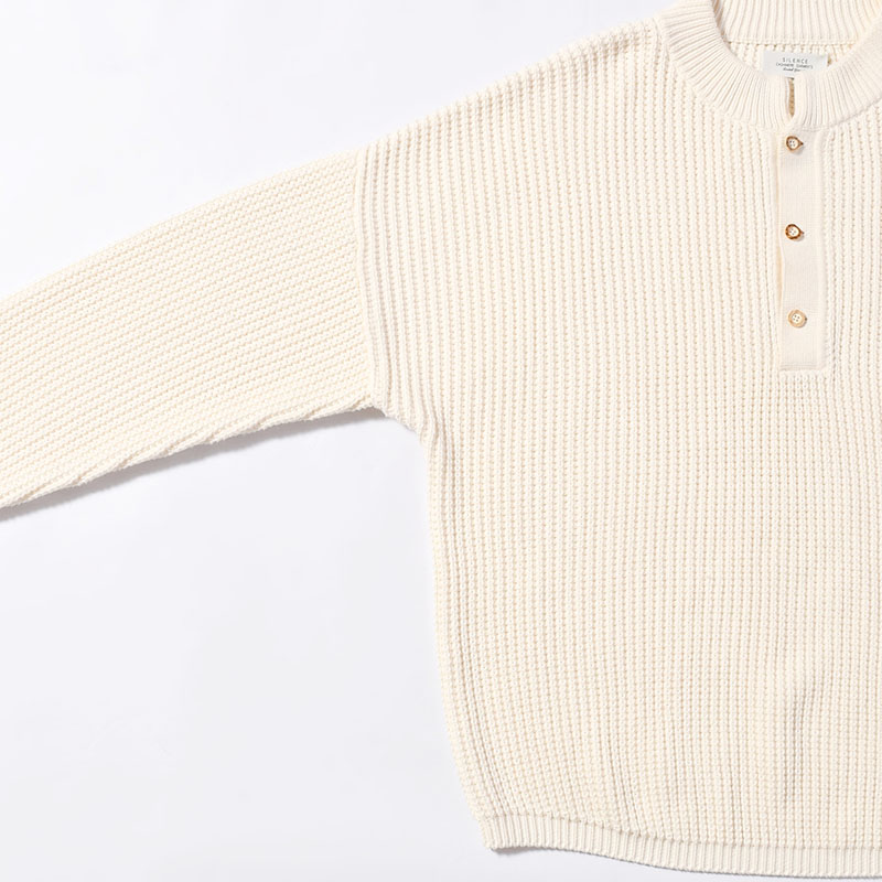 HENRY NECK SWEATER -2.COLOR-