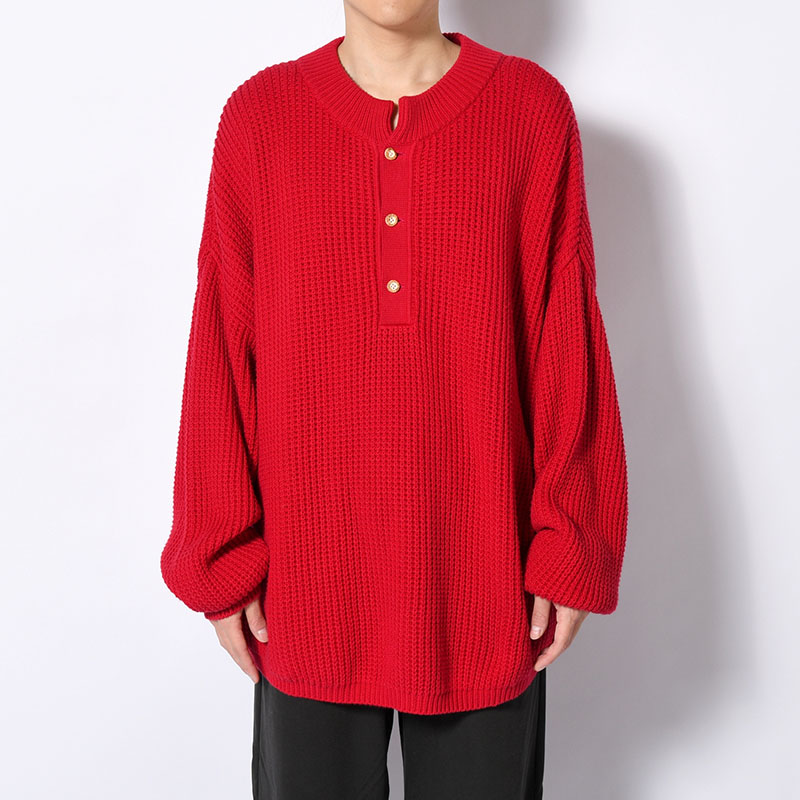HENRY NECK SWEATER -2.COLOR-