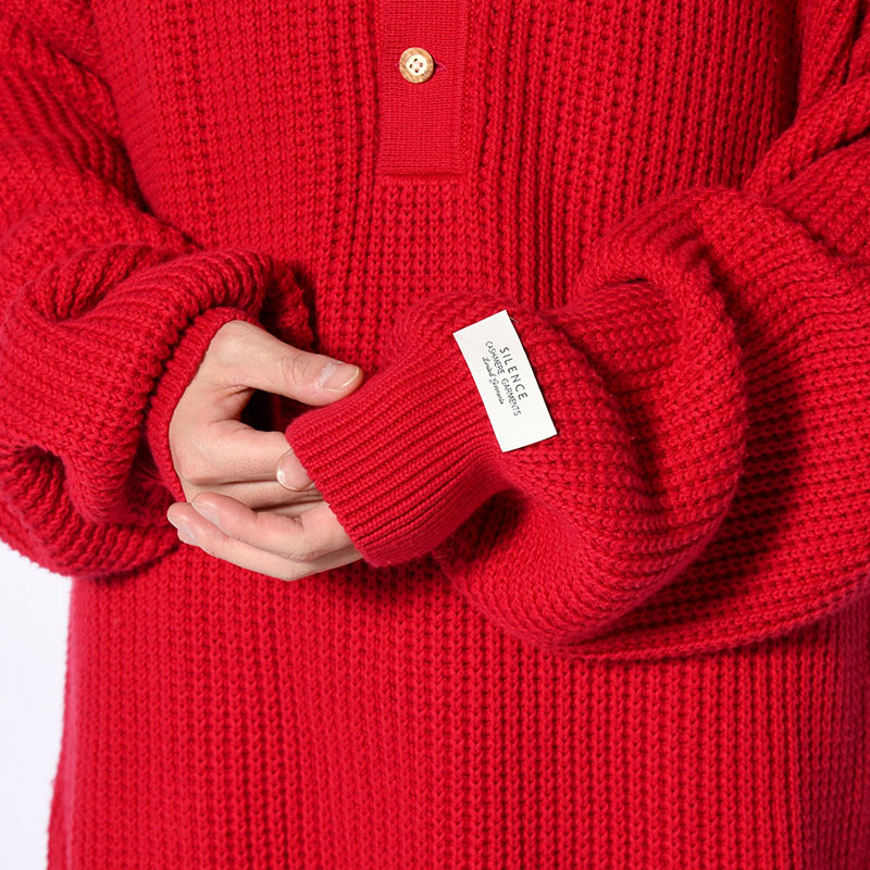 HENRY NECK SWEATER -2.COLOR-