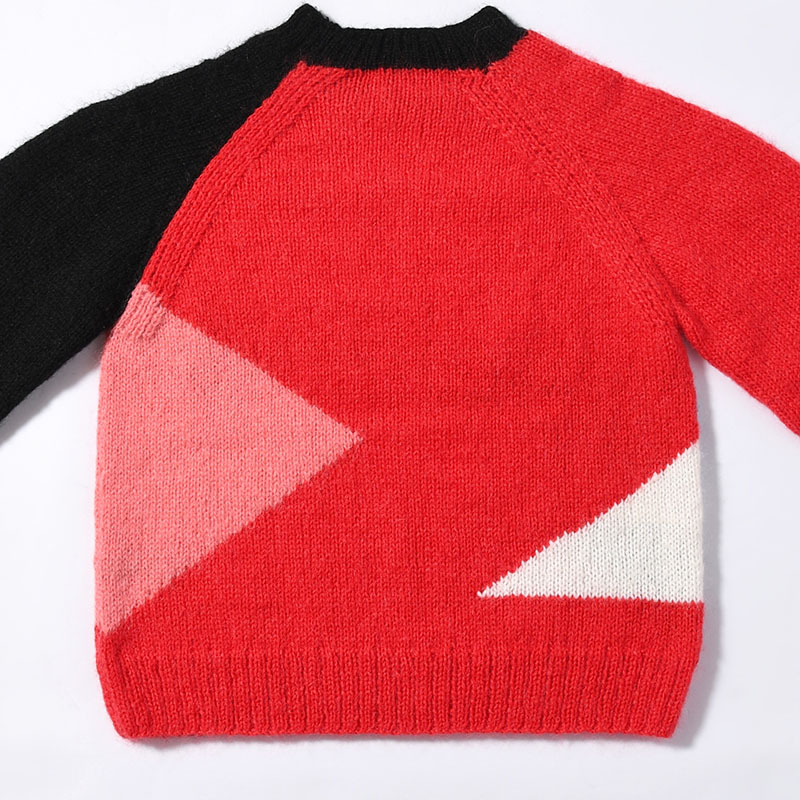 MULTICOLOR MOHAIR SWEATER -2.COLOR-