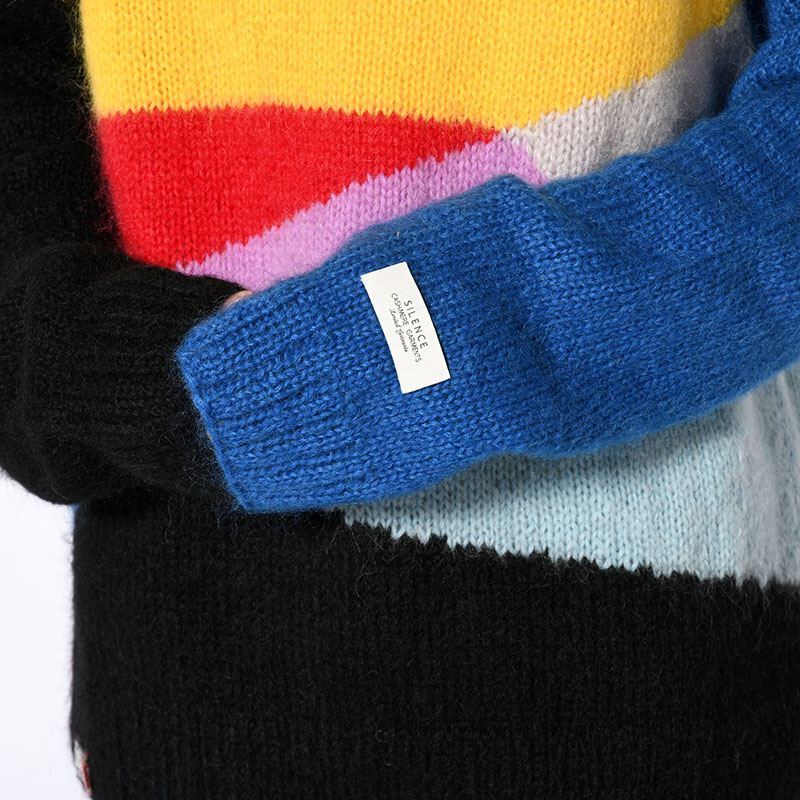 MULTICOLOR MOHAIR SWEATER -2.COLOR-