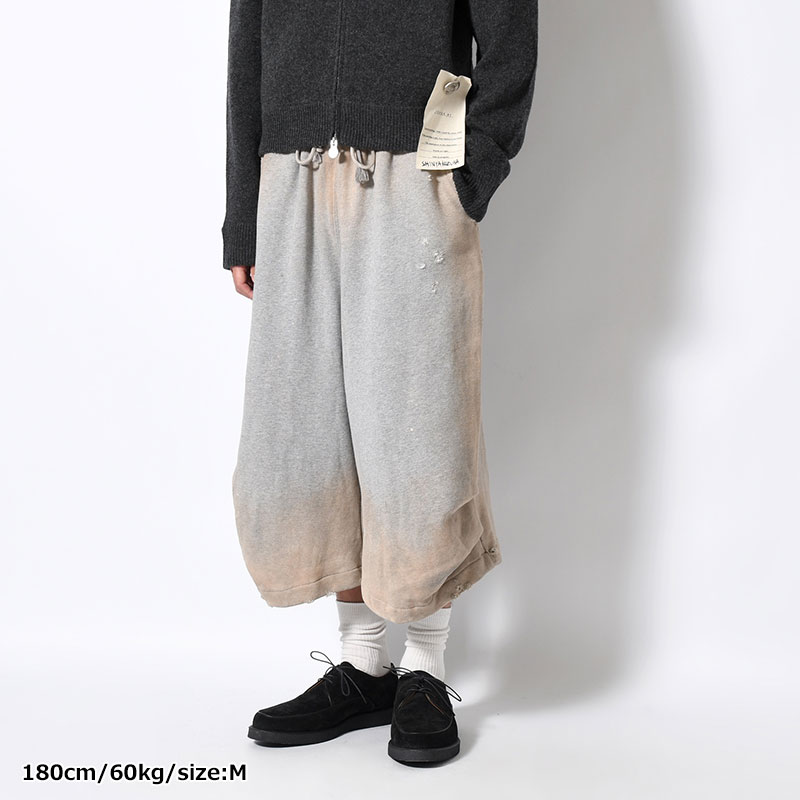 WEIRD LENGTH SWEATPANTS -2.COLOR-