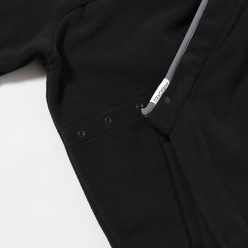 y-COLLAR FLEECE JACKET -4.COLOR-