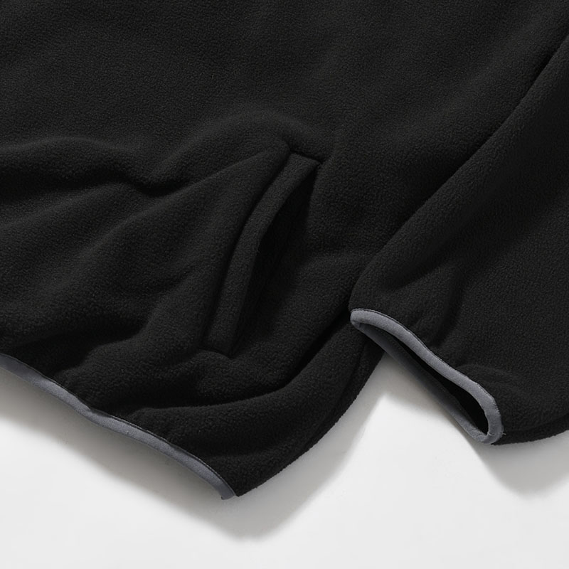 y-COLLAR FLEECE JACKET -4.COLOR-