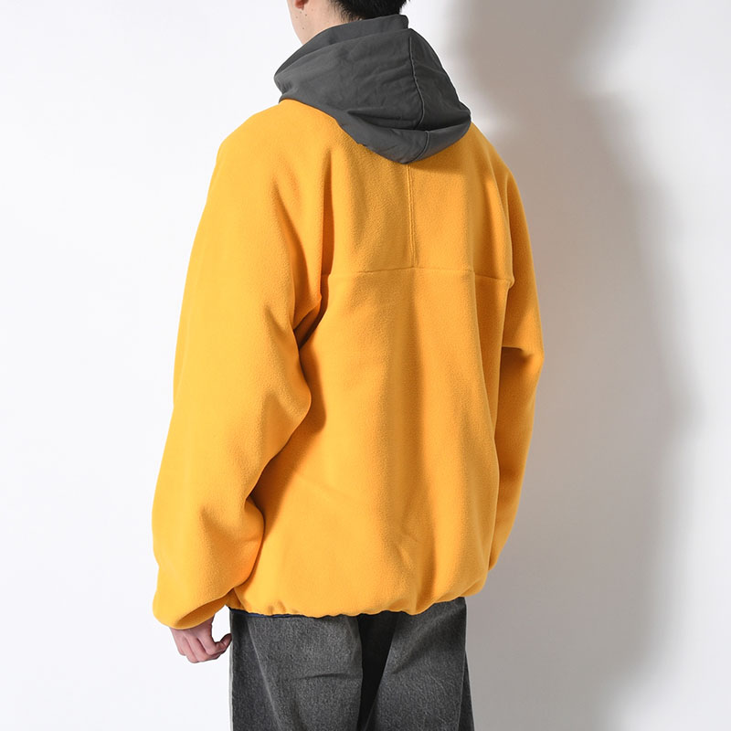 y-COLLAR FLEECE JACKET -4.COLOR-