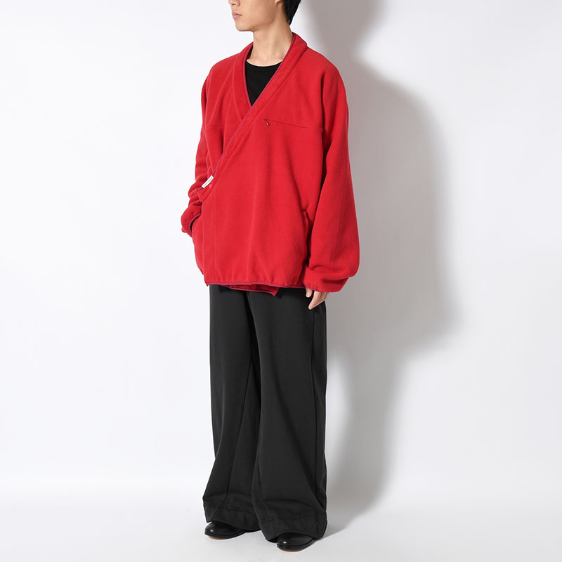 y-COLLAR FLEECE JACKET -4.COLOR-