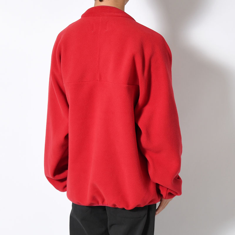 y-COLLAR FLEECE JACKET -4.COLOR-