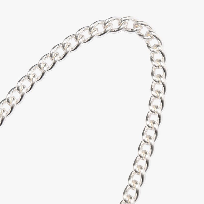 S CHAIN BRACELET 17.5cm -SILVER-