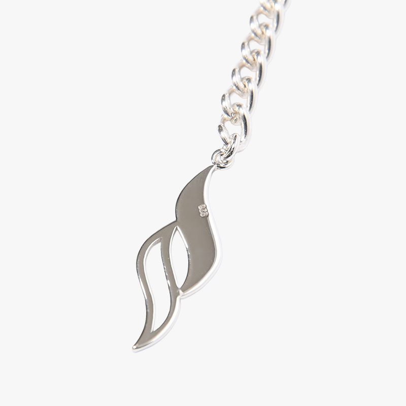 S CHAIN BRACELET 17.5cm -SILVER-