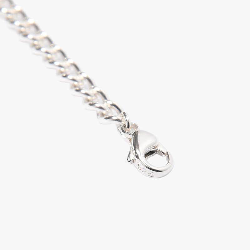 S CHAIN BRACELET 17.5cm -SILVER-